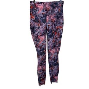 Lululemon leggings base pace high rise tight 27” size 8 atmospheric purple multi